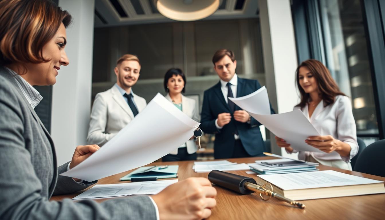 Real estate closing prep and transaction paperwork